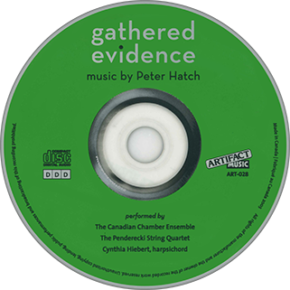 Cynthia Hiebert CD Gathered Evidence label